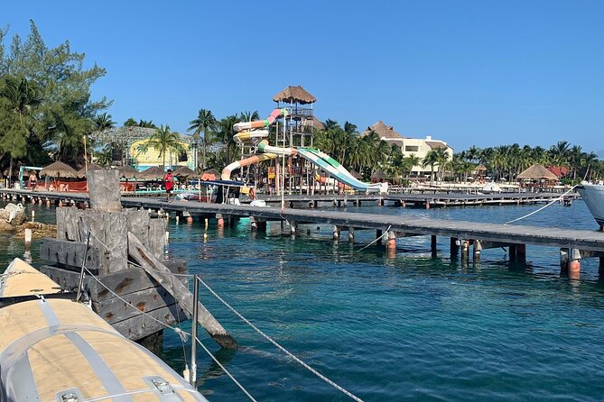 Private Catamaran Experience from Cancun to Isla Mujeres! - Time on the catamaran: music, drinks, and open water