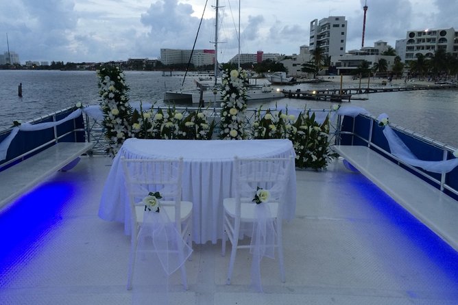 Private Catamaran for Weddings Bachelor Parties and Bridal Showers - A private boat made for celebrations
