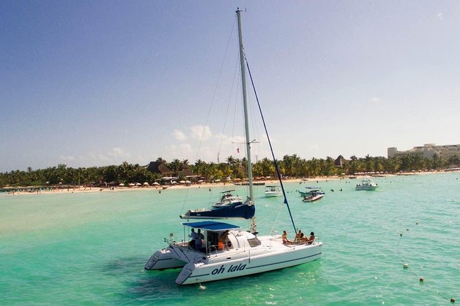 Private Catamaran from Cancun to Isla Mujeres | For up to 25 ppl - The crew is the heart of the experience