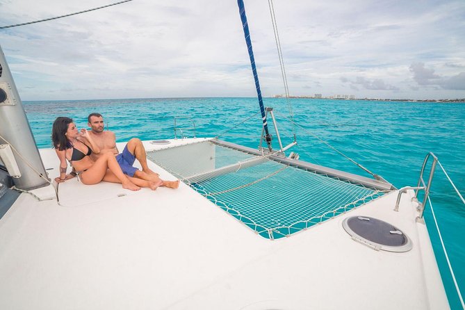 Private Catamaran from Cancun to Isla Mujeres | For up to 30 pepl - What the crew adds to the experience