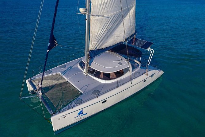 Private Catamaran from Cancun to Isla Mujeres | For up to 30 pepl - Snorkeling at the Underwater Museum and Manchones Reef