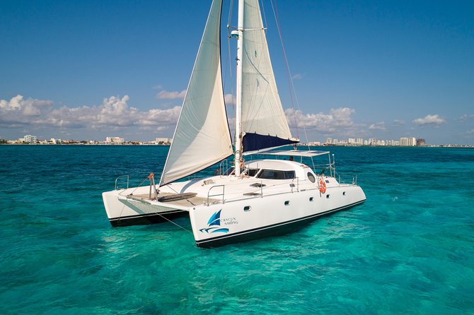 Private Catamaran from Cancun to Isla Mujeres | For up to 40 pp - Choosing four hours or seven