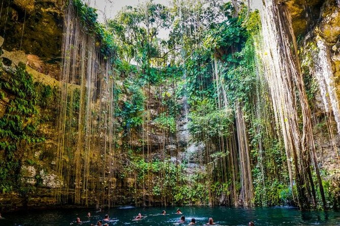 Private Chichen Itza, Cenote and Valladolid Full Day - The cenote stop: swimming, shade, and a buffet