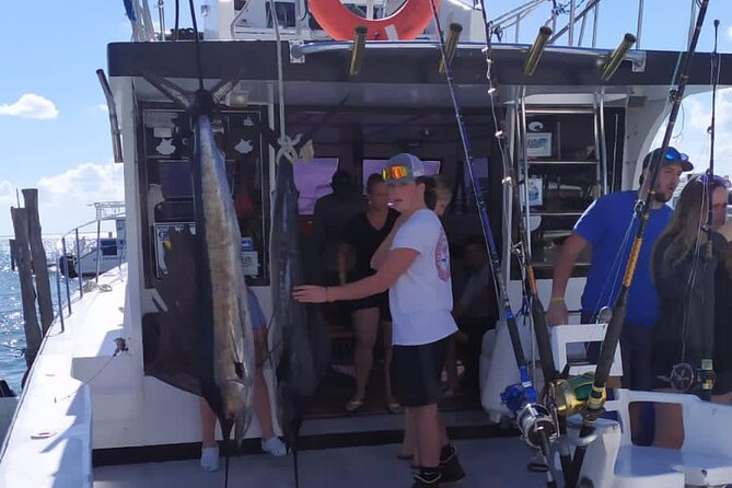Private fishing charter Boat 48ft 12 pax Good Marlin and Sailfish - The Crew and Care Aboard