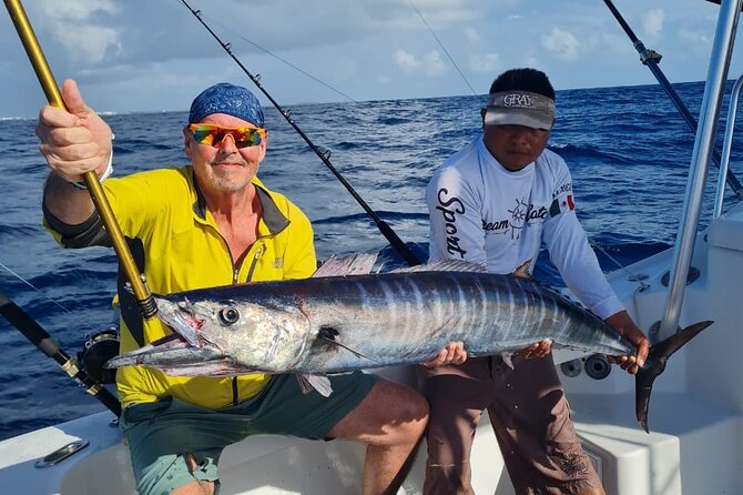Private Half-Day Fishing Experience in Puerto Morelos - About 90 minutes of trolling