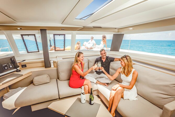 Private Luxury Catamaran Cancun to Isla Mujeres | For up to 30 pp - What the $3,485 price buys you