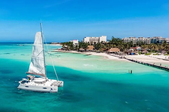 Private Luxury Catamaran Cancun to Isla Mujeres | For up to 30 pp - Getting to Marina Las Perlas