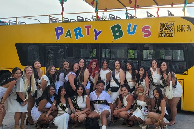 Private Party Bus Loop in Cancun - What the staff and music add