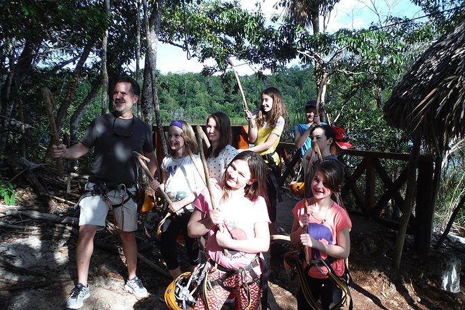 Private Tour: Jungle Adventure at Punta Laguna Nature Reserve - Ziplining through the jungle