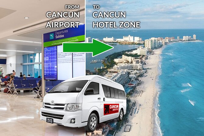 Private Transfer from Cancun Airport to Cancun Hotel Zone - Key points at a glance