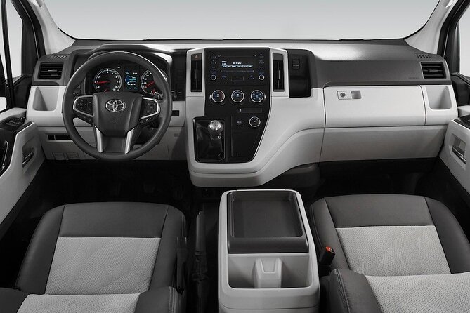Private transportation from Cancun Airport for 1 to 11 people - What the vehicle ride is like