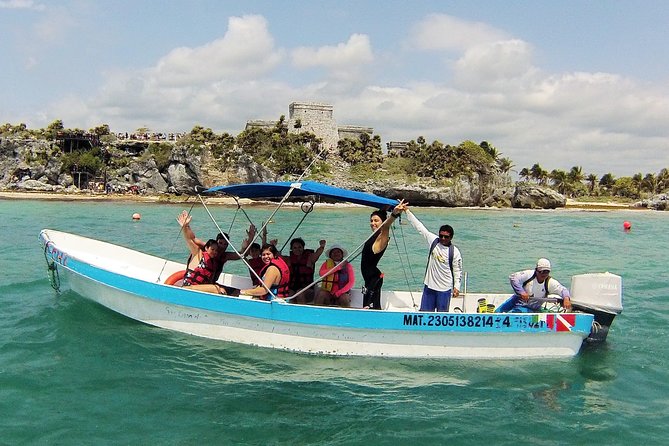 Private Tulum Ruins, Reef Snorkel & Cenote Adventure - Freshwater swimming at Yax-Muul