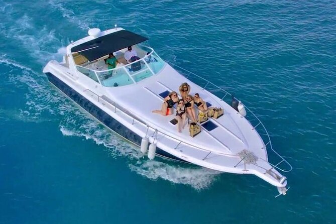 Private Yacht 46ft Sea Ray Snorkel up to 15 pax 23P2 - Starting at Sunset Marina in Cancun