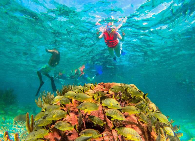 Puerto Morelos: Snorkel, Town Walk, Tequila & Beach Lunch - Swimming without sunscreen or a camera