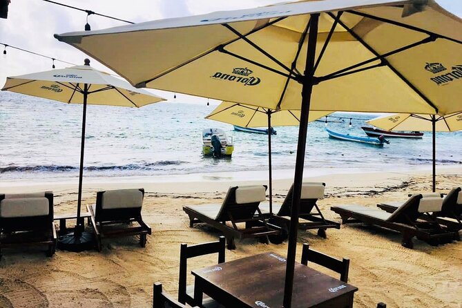 Puerto Morelos Snorkel, Town Walk, Tequila Tasting & Beach Lunch - A beach lunch that makes the timing work