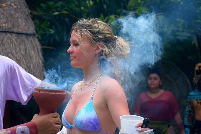Reef Snorkeling & Jungle Speedboat Adventure with Mayan Ceremony - Driving a speedboat through Nichupte Lagoon