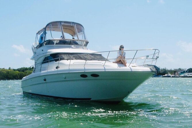 Rent a Private 46ft Yacht in Cancun - Isla Mujeres, snorkeling, and Playa Norte