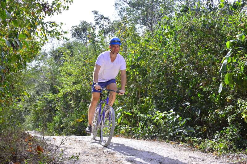 Rio Secreto Nature Reserve: Bicycle, Rappel & Ziplines Tour - Getting to the reserve near Playa del Carmen