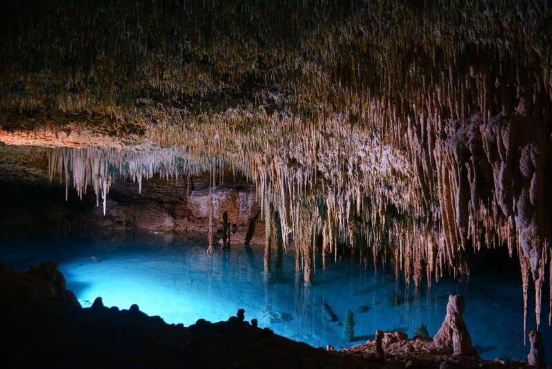 Rio Secreto Nature Reserve: Bicycle, Rappel & Ziplines Tour - Walking beside the underground river