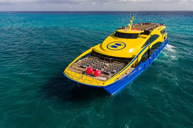 Round Ferry Transfer from Tortugas to Isla Mujeres - The 30-Minute Crossing from Playa Tortugas