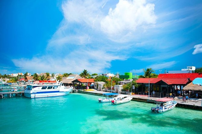Round Trip Ferry to Isla Mujeres from Cancun - The outbound crossing to Isla Mujeres
