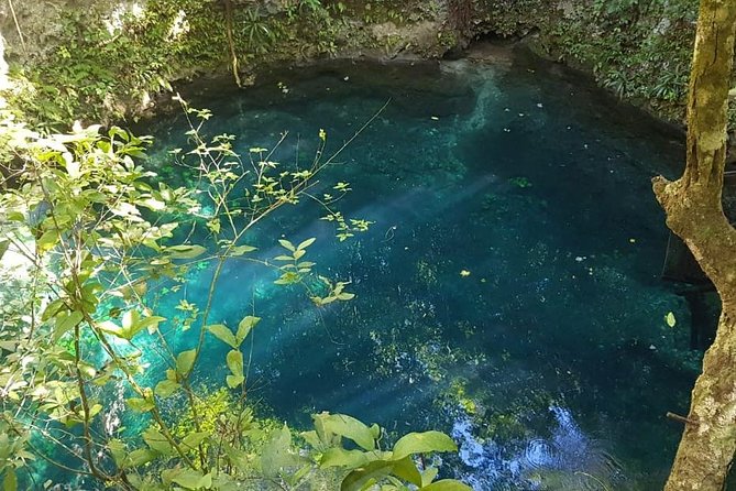 Route of the cenotes (ZAPOTE) - Las Palmas: clear water inside a cavern