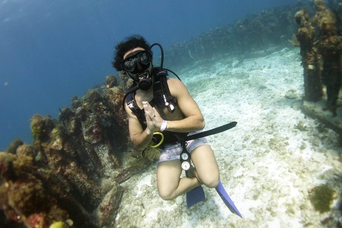 Scuba diving at MUSA the underwater museum for certified divers - MUSA turns the seafloor into an art gallery
