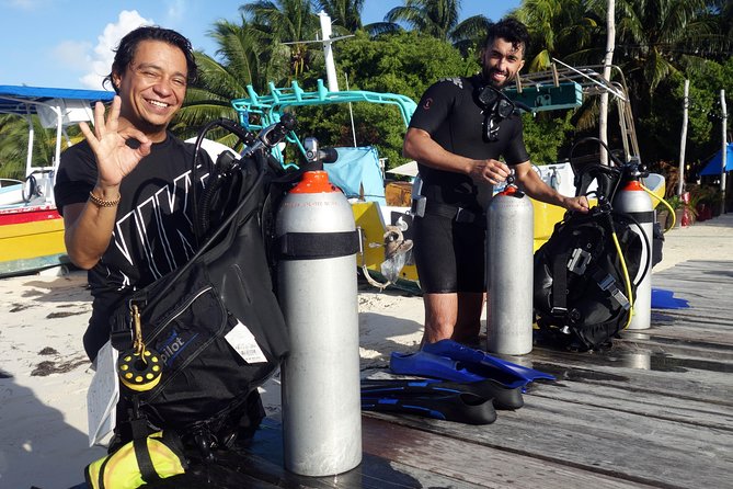 Scuba diving at MUSA the underwater museum for certified divers - What the small group means underwater