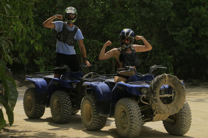 Selvatica Adventure Park ATV and Ziplines in Cancun and Riviera Maya - The private cenote is the best change of pace