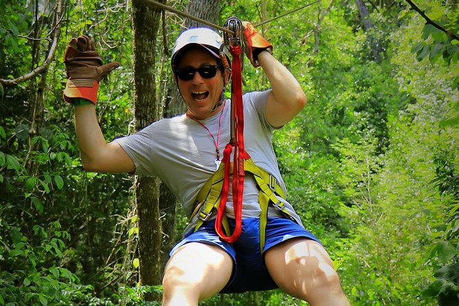 Selvatica Adventure Park: Ziplines and Cenote Tour from Cancun and Riviera Maya - The private cenote and the jungle truck ride