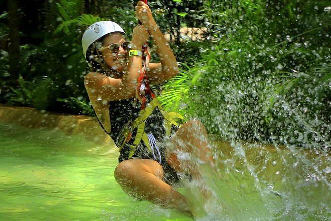Selvatica Adventure Park: Ziplines and Cenote Tour from Cancun and Riviera Maya - Transport, timing, and booking details