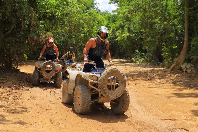 Selvatica Park Ziplines, Cenote, and ATV Tour From Cancun and Riviera Maya - ATV or Polaris RZR on the off-road circuit