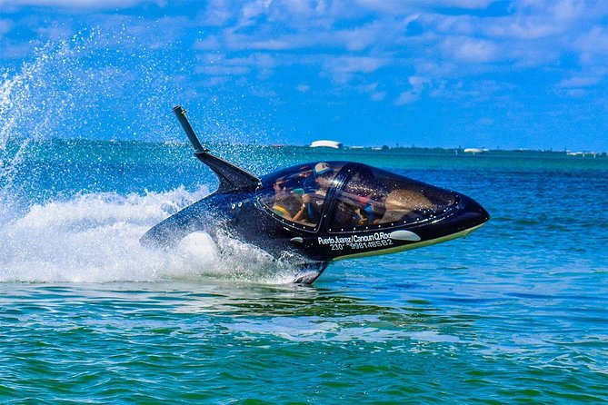 Shark Ride in Cancun - Seabreacher - A shark ride unlike a normal boat tour