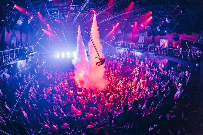 Skip the line: Cancun Coco Bongo Gold Member Entrance Ticket - The show: high energy, mixed sightlines
