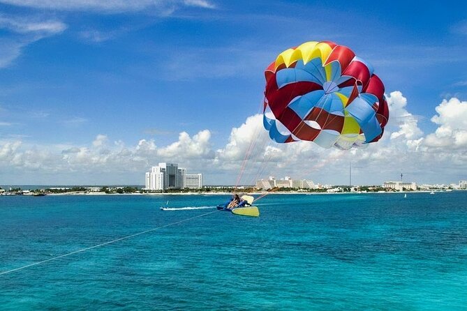 Sky Rider Oceanside Parasailing Experience in Cancun - Taking off from Cancun’s hotel zone