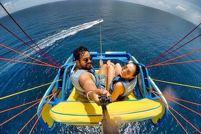 Sky Rider Oceanside Parasailing Experience in Cancun - Ten minutes above the Caribbean