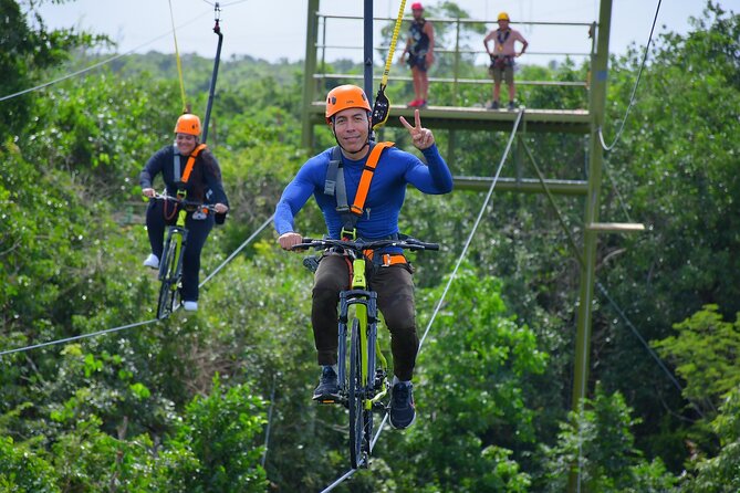 Sky Trail: Sky Bike, Tarzania, Bungee Swing & Zip Line with lunch - Key points before you book