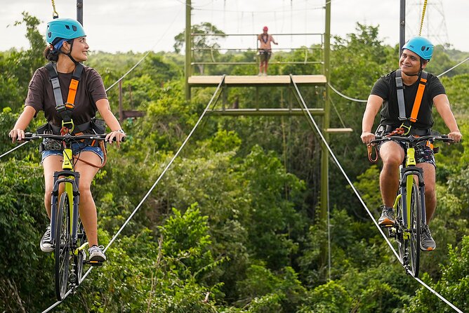 Sky Trail: Sky Bike, Tarzania, Bungee Swing & Zip Line with lunch - Guides, safety, and the tone of the day