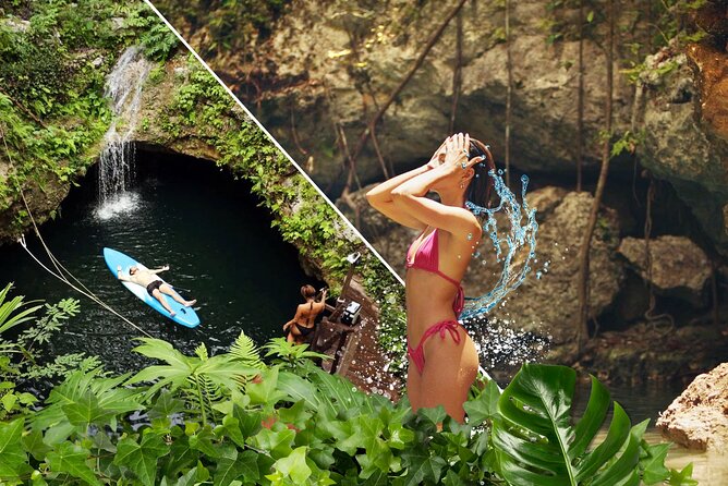 Small Group 3 Waterfall Cenotes Experience - Tequila, tacos, and Mayan touches