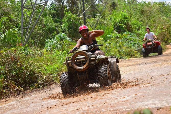 Super Combo ATV in Cancun with Zipline, Snorkel, Cenote, transfer - What the included food is really worth