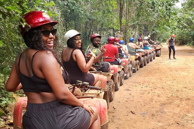 The Best Adrenaline Park! ATV´s Ziplines & Cenote swim experience from Cancun - The real price: $91 before tips and photos