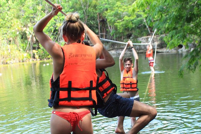 The best ATVs, zipline, cenote tour with lunch and transportation - Mayan lunch, fruit drinks, and the value of $95