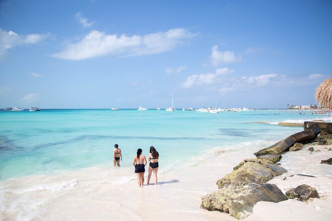The Best Catamaran tour to Isla Mujeres with Open Bar and Lunch - The return sail and sunset finish