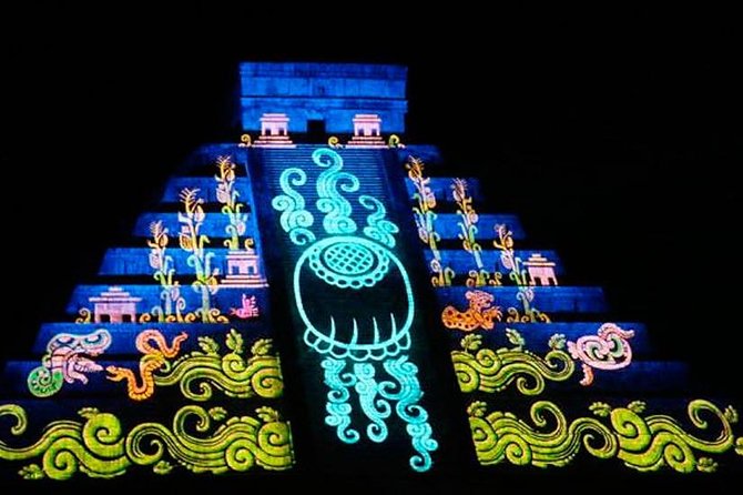 The majestic night show of kukulkan in Chichen Itza Valladolid & Cenote included - Valladolid: pretty streets, limited sightseeing time