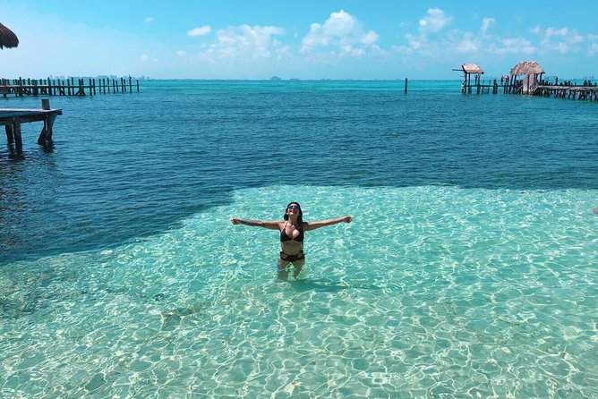 Tour in a Catamaran to Isla Mujeres with all included for the best price! - The reef snorkeling stop