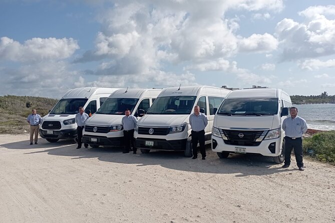 Transfer from Cancun airport to Cancun hotel zone 1 to 8 people - Leaving Cancun Airport without the usual scramble