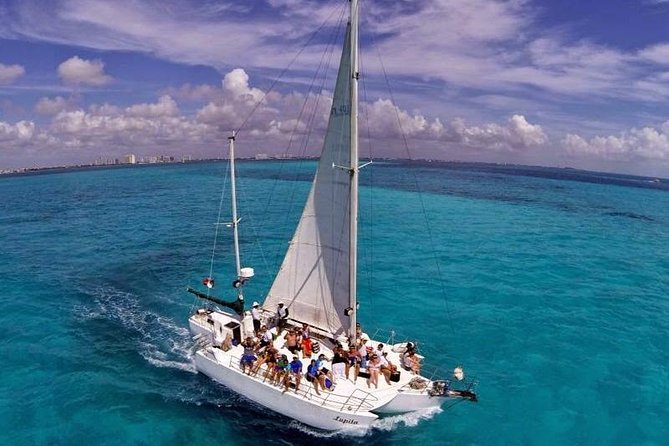 Trimaran La Lupita,Sail Away to Isla Mujeres from Cancun - What the $49.99 price really includes