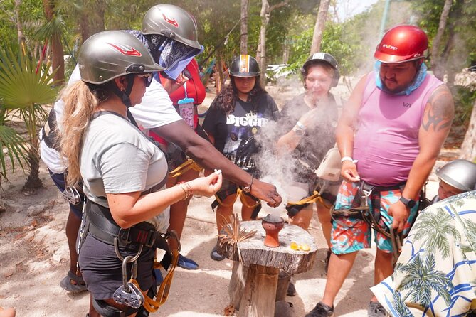 Tulum Adrenaline Tour ATV Ziplines and Cenote Swim Day - ATV trails through the Mayan jungle