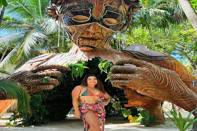 Tulum and Cenotes Tour Casa Tortuga plus Mother Nature Sculpture - Ven a la Luz and the practical side of a photo stop