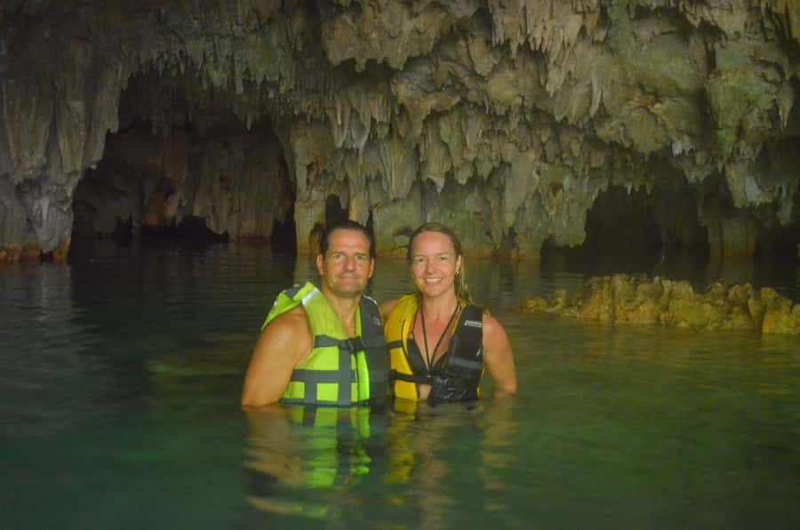 Tulum: ATV, Cenote, Zip lining and Rappelling Experience - Zip lines and a rappel beside an ancient tree